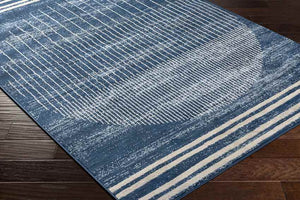 Neerbosch Modern Ink Blue Area Rug