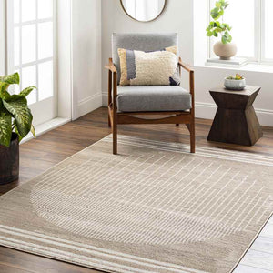 Neerbosch Modern Brown Area Rug