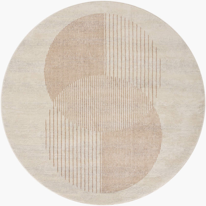 Lakin Modern Light Brown Area Rug
