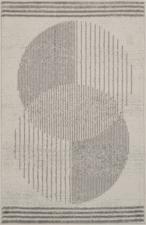 Lakin Modern Medium Gray Area Rug