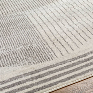 Lakin Modern Medium Gray Area Rug