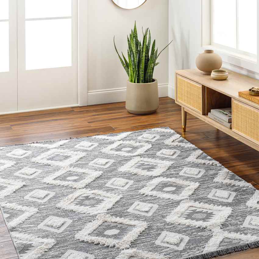 Moran Rustic Light Gray Area Rug