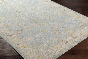 Atlantic Traditional Pale Blue Area Rug