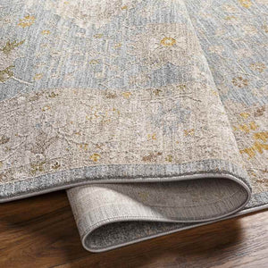 Atlantic Traditional Pale Blue Area Rug