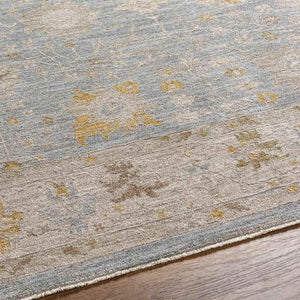 Atlantic Traditional Pale Blue Area Rug