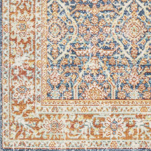 Rodman Coastal Orange Area Rug
