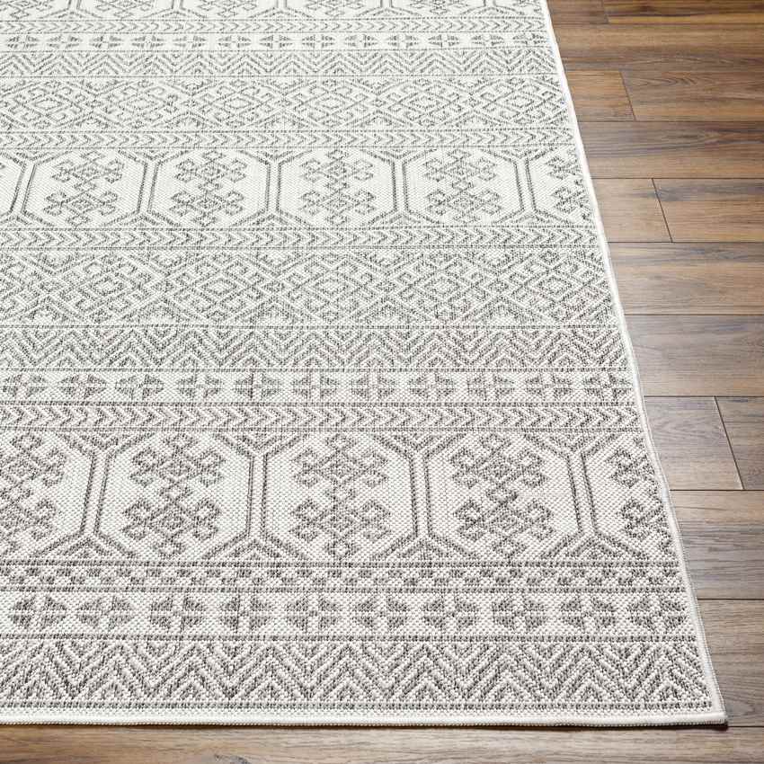 Solomon Global Silver Gray Area Rug