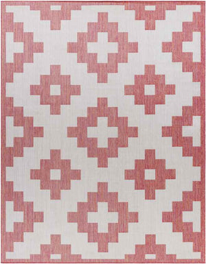 Spivey Global Dark Coral Area Rug