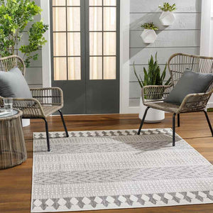 St George Global Smoke Gray/Cream Area Rug