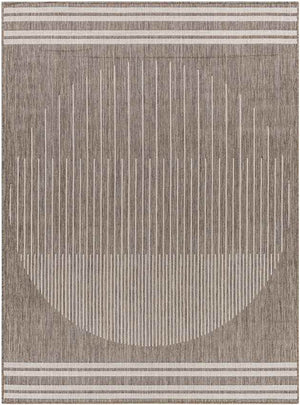Struble Global Dark Brown Area Rug