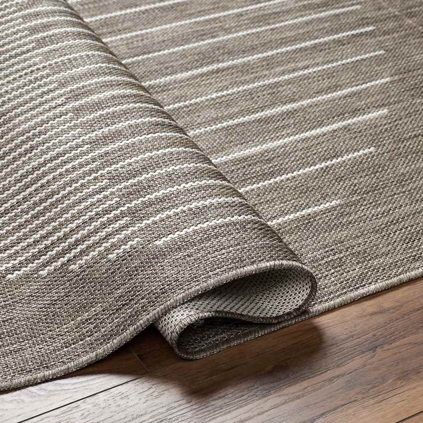 Struble Global Dark Brown Area Rug