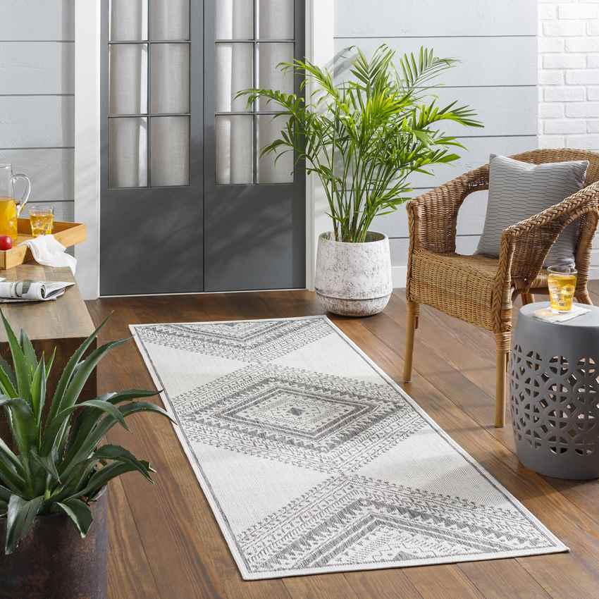 Stuart Global Light Gray Area Rug