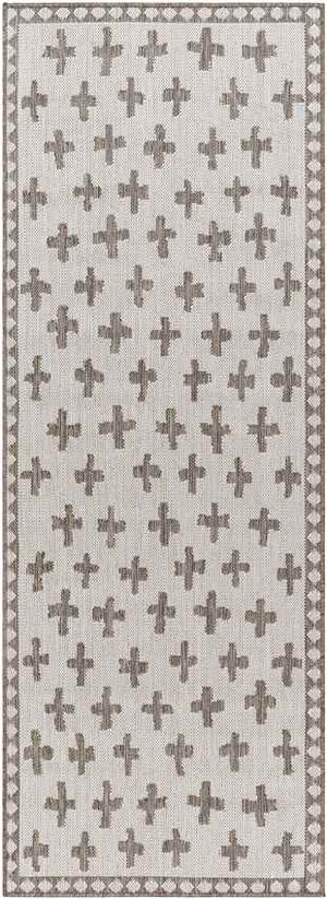 Thornhill Global Cream/Dark Brown Area Rug