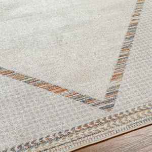 El Dorado Global Beige Washable Area Rug