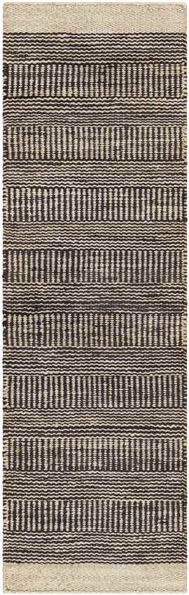 Cylinder Rustic Dark Brown/Black Area Rug
