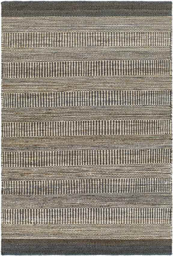 Cylinder Rustic Black/Tan Area Rug