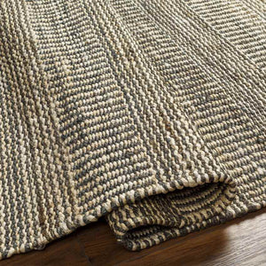 Cylinder Rustic Black/Tan Area Rug