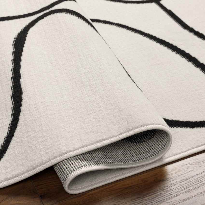 Burgin Modern Beige Area Rug