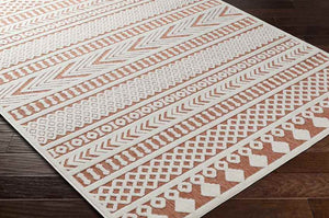 Chapman Modern Burnt Orange Area Rug