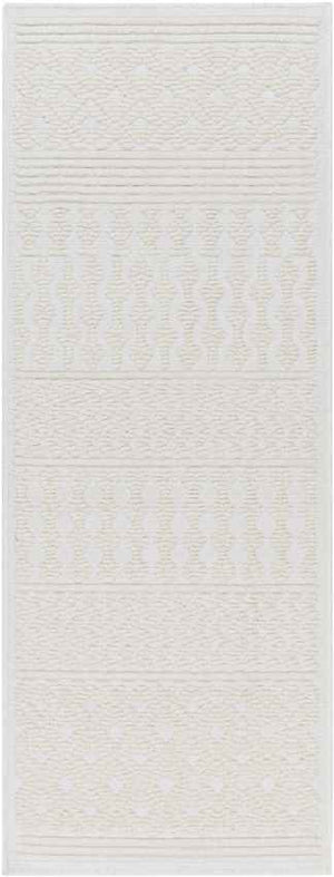 Carrsville Cottage Light Gray Washable Area Rug