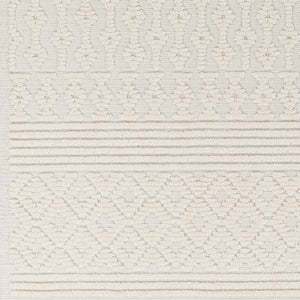 Carrsville Cottage Light Gray Washable Area Rug
