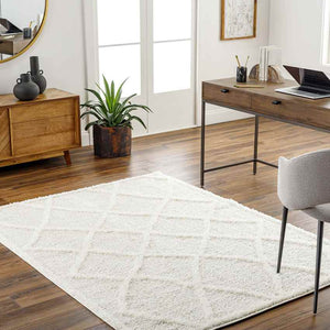 Hutchinson Modern Cream Area Rug