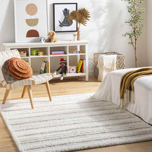 Leitchfield Modern Cream Area Rug