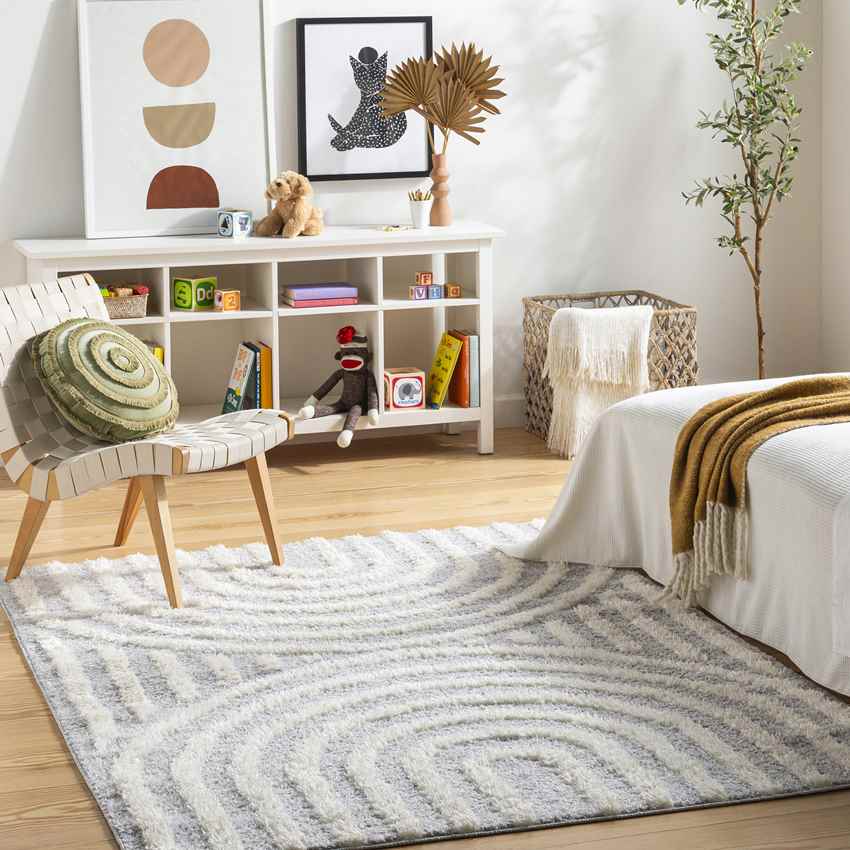 Long Island Modern Gray Area Rug