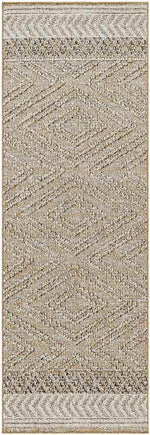 East Orange Modern Taupe Area Rug