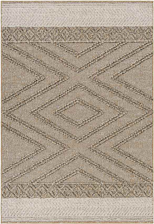 East Orange Modern Taupe Area Rug