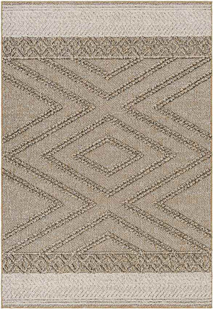 East Orange Modern Taupe Area Rug