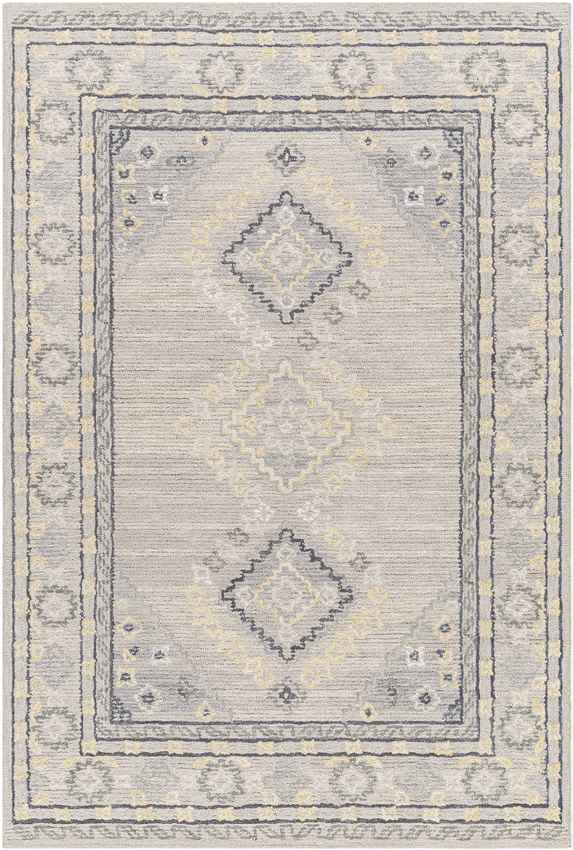 Conway Springs Traditional Khaki/Gray Area Rug