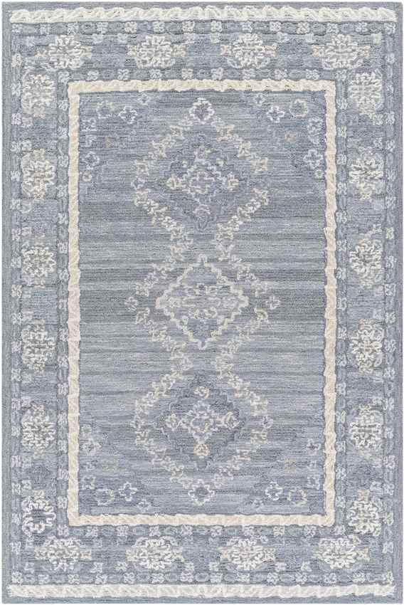 Conway Springs Traditional Denim Area Rug