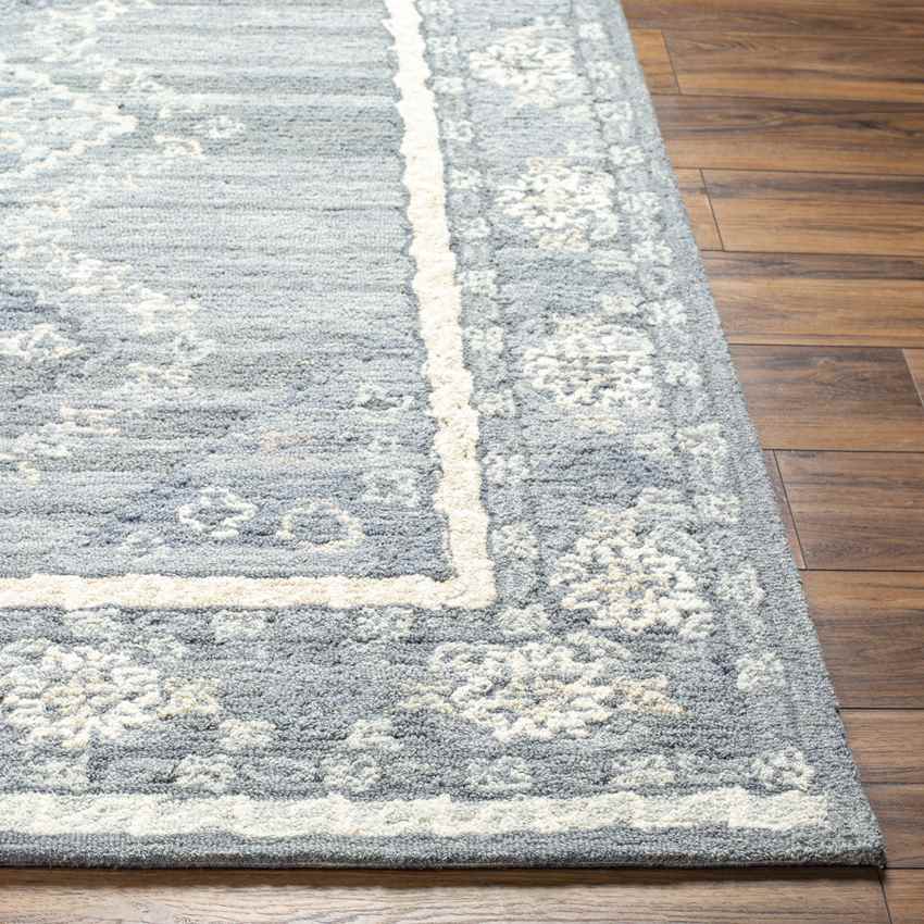 Conway Springs Traditional Denim Area Rug