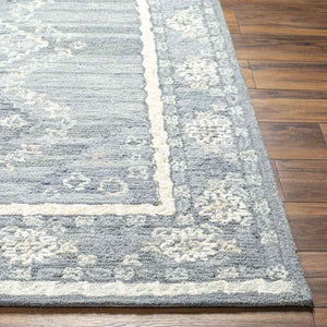 Conway Springs Traditional Denim Area Rug