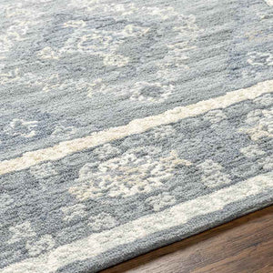 Conway Springs Traditional Denim Area Rug