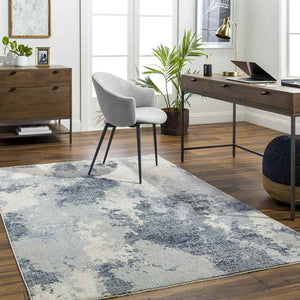 Marli Modern Denim Area Rug