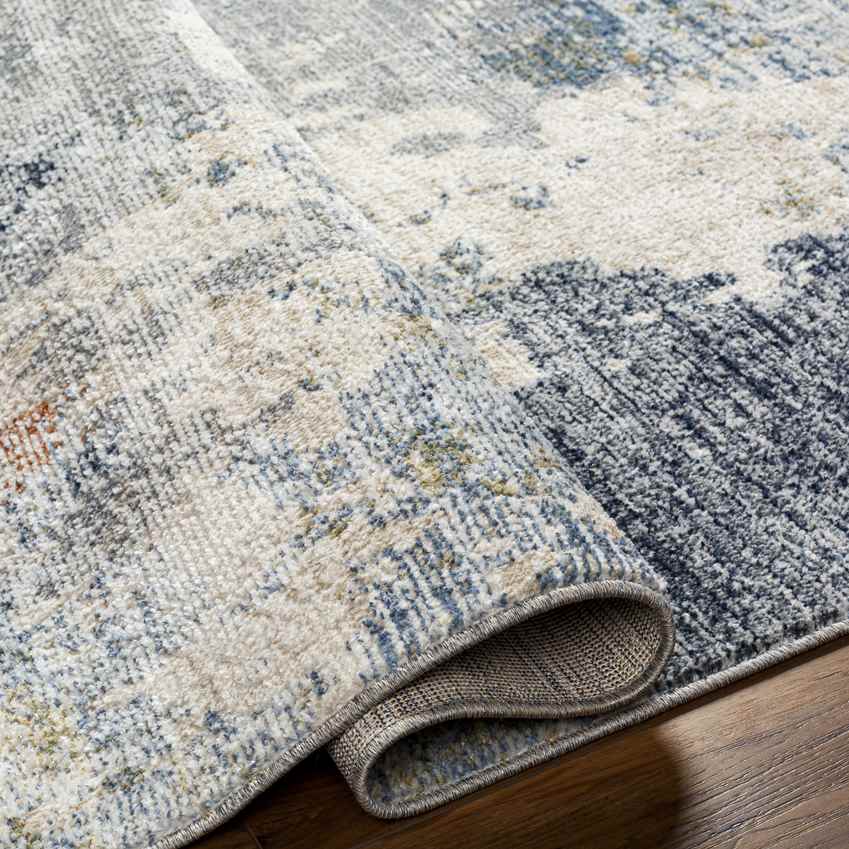 Trini Modern Denim Area Rug