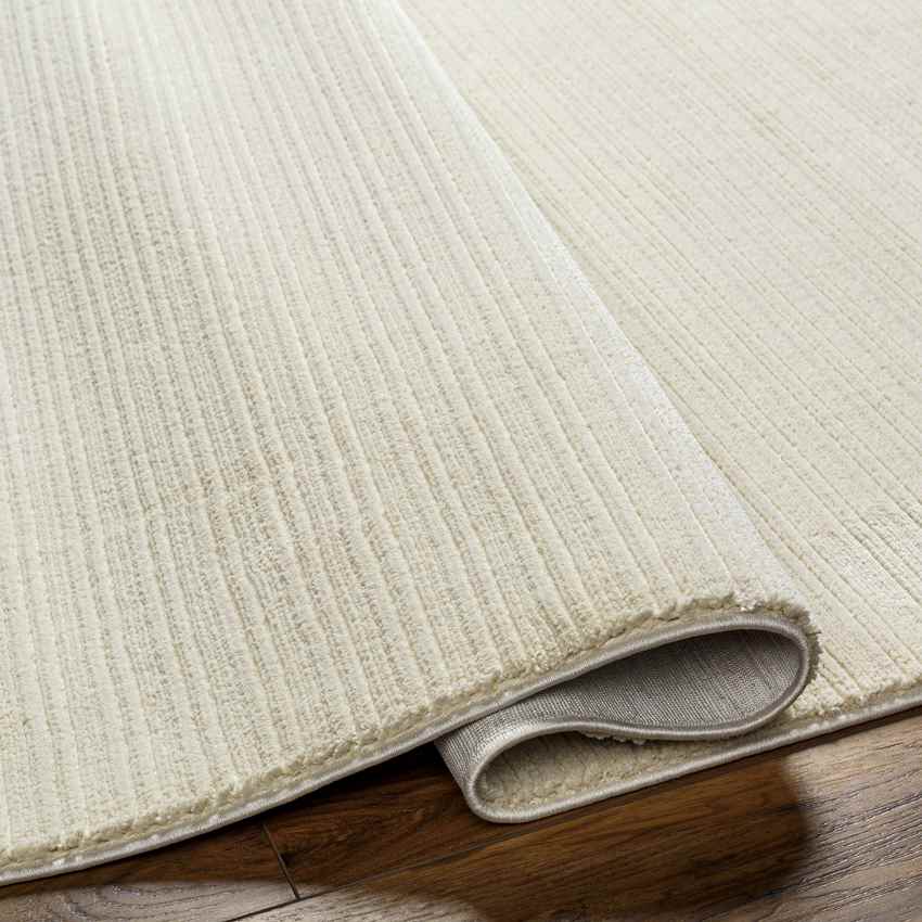 Angelino Cottage Beige Washable Area Rug