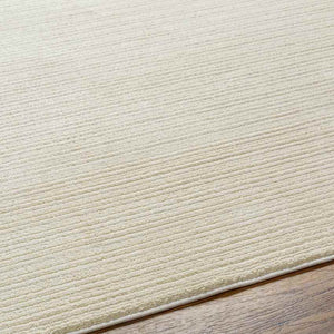 Angelino Cottage Beige Washable Area Rug