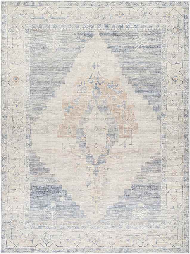 Luca Traditional Denim/Navy Area Rug - Becki Owens x Livabliss