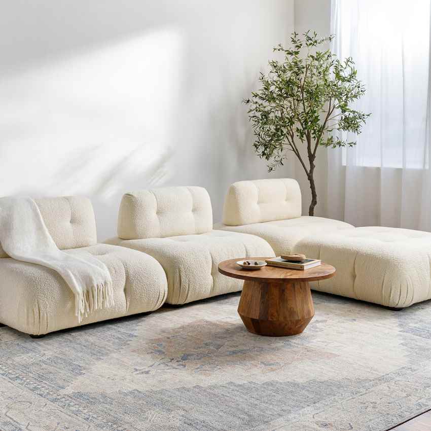 Luca Traditional Denim/Navy Area Rug - Becki Owens x Livabliss