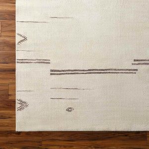 Rivi Global Dark Brown/Beige Area Rug - Becki Owens x Livabliss