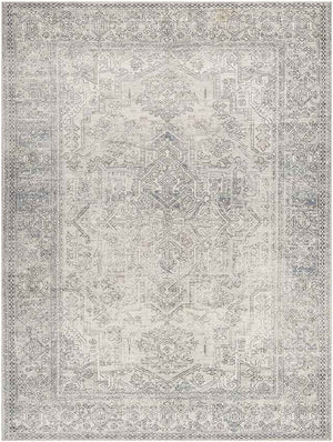Margot Traditional Navy/Cream Area Rug - Becki Owens x Livabliss