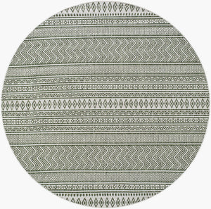 Antibes Global Olive Green/Beige Area Rug
