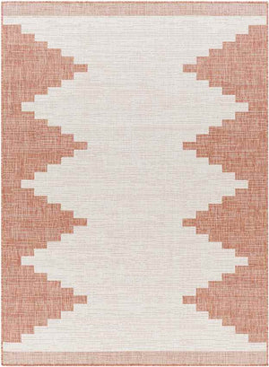 Wolfheze Global Coral/Gray Area Rug
