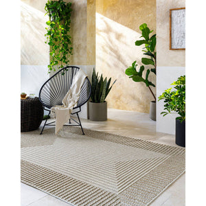 Aldin Modern Beige Area Rug