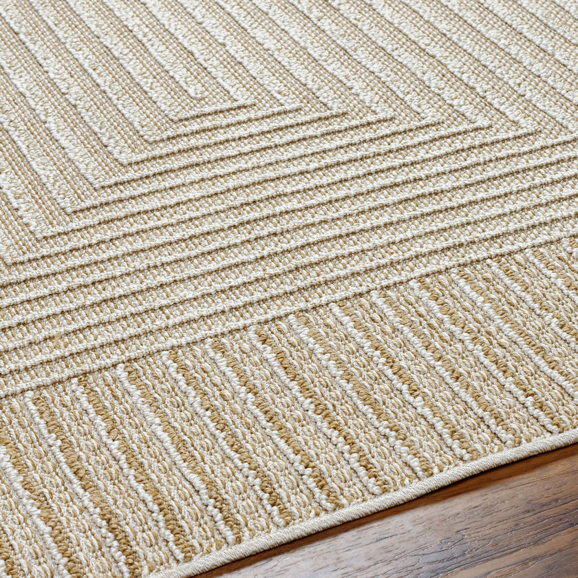 Aldin Modern Beige Area Rug