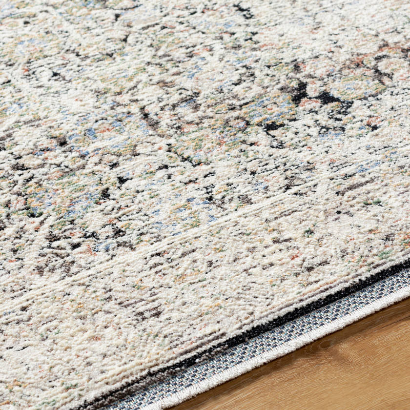 Bonner Traditional Dark Brown/Black Area Rug