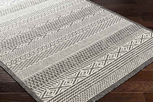 Charle Modern Black/Beige Area Rug